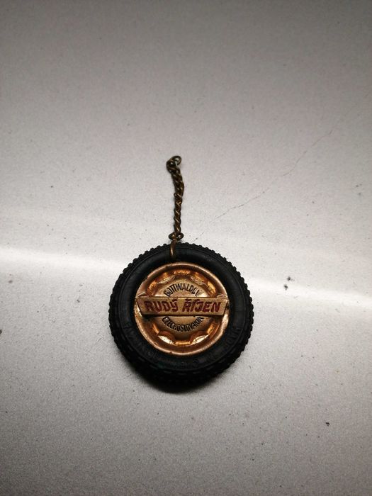 Breloczek Barum JAWA CZ Skoda lata 70te Czechosłowacja PRL prezent