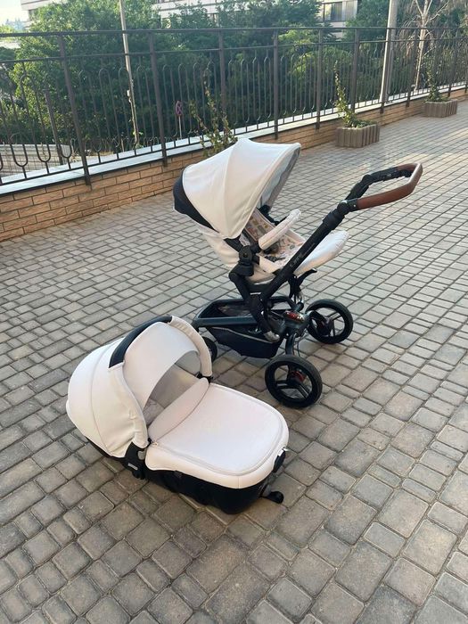 Коляска 2 в 1 Jane Rider Transporter 2 (бежевая). После 1 ребенка