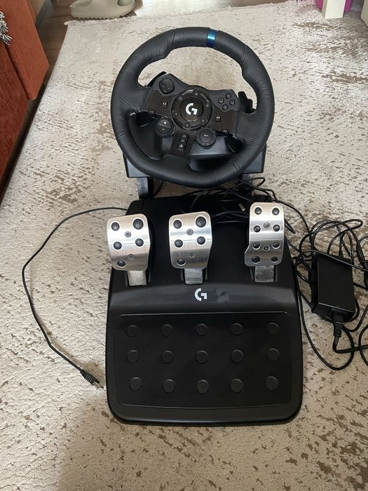 Ігрове кермо Logitech g923 для PS5/PS4/PC.