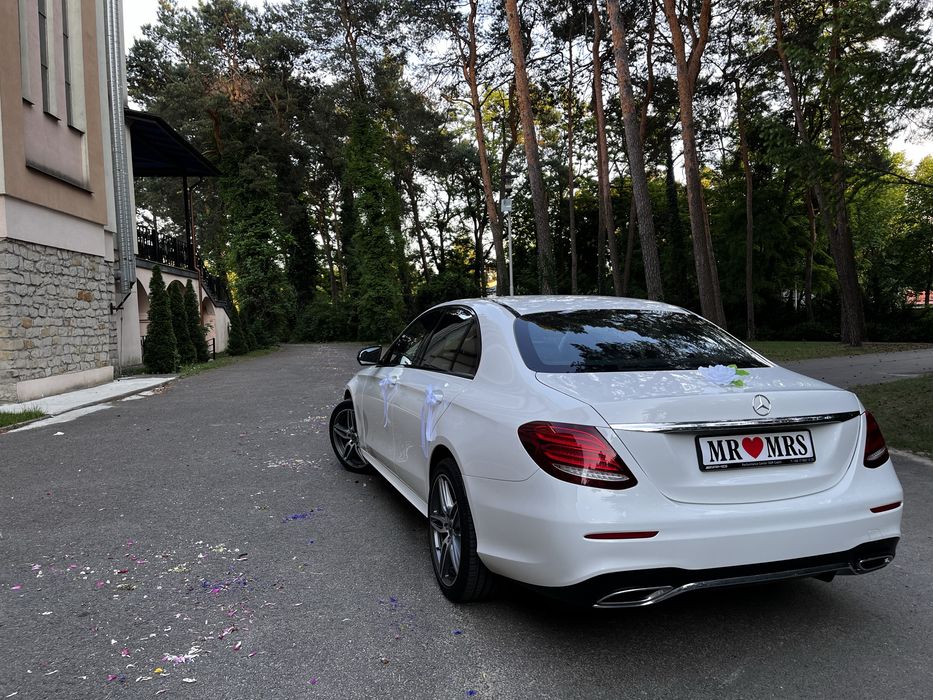 Piękne auto do ślubu Mercedes E Klasa AMG *WOLNE TERMINY*