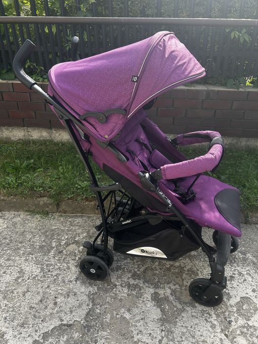 Fioletowy wózek spacerówka kiddy evocity 1