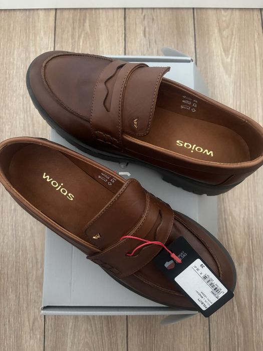 Mokasyny Wojas NOWE 39