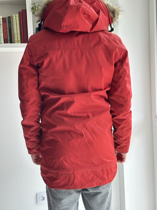 Czerwona kurtka gruba zimowa M