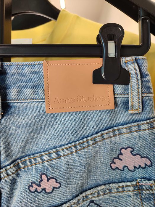 Джинси Acne Studios x Moomin Super Baggy Fit Jeans Blue