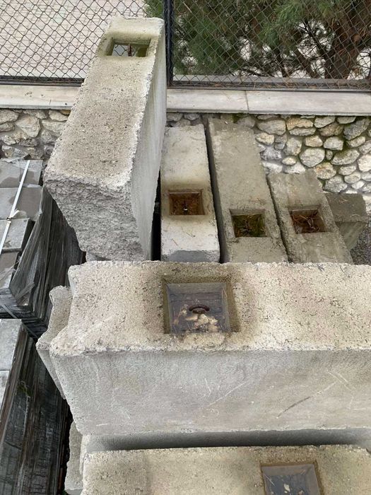 Блоки бетонні, фундаментні, б/к, ФБС24-3-6, ФБС 12-3-6