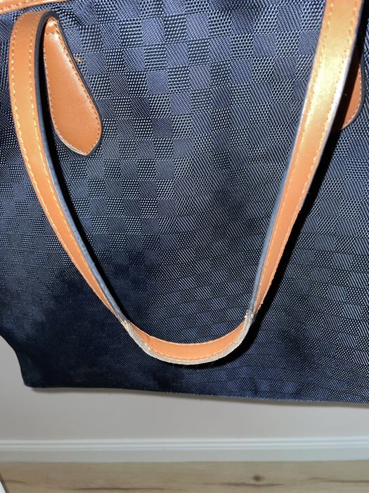 Torba shopper A4 granatowa