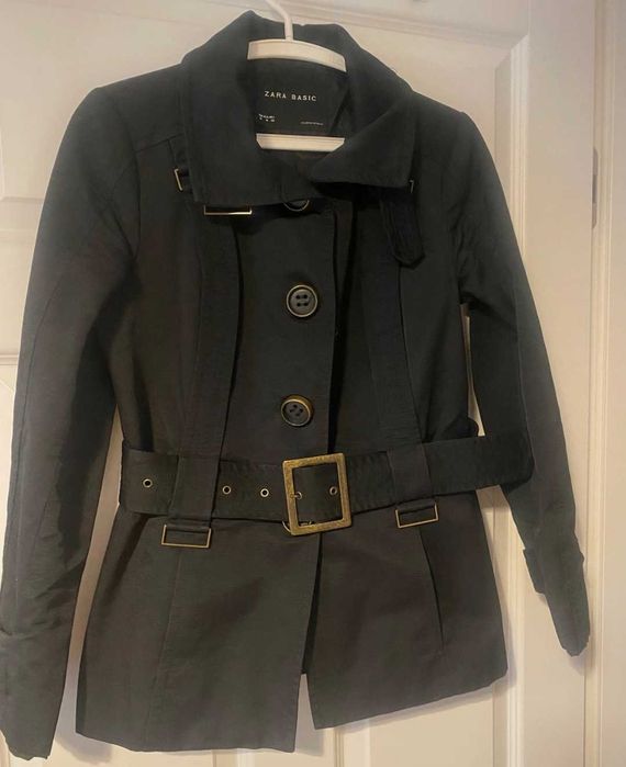 Zara - Klasyczna Elegancja kurtka płaszcz