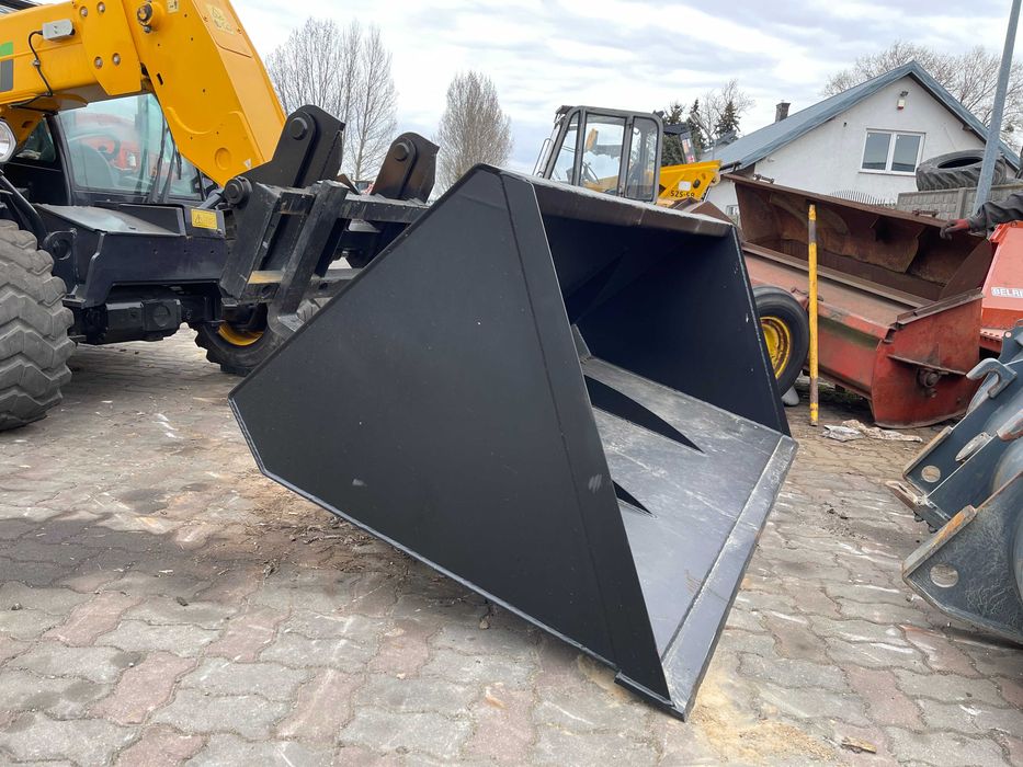 Łyżka Merlo Manitou Jcb Nowa 2.40 szeroka Lemiesz Hardox MOCNA SOLIDNA