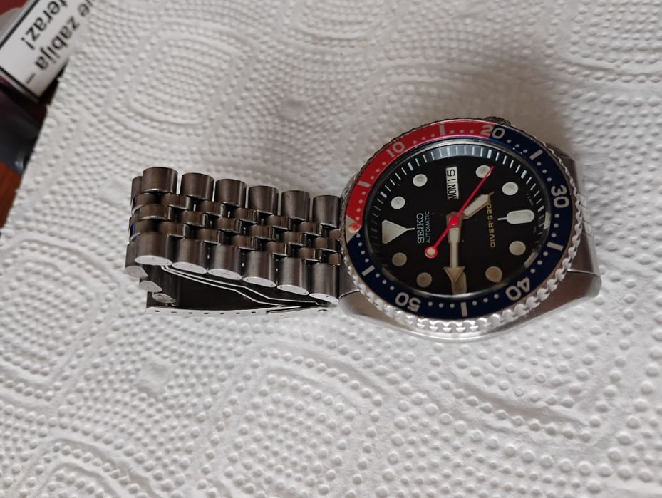 Seiko scuba automatic po serwisie na gwarancji