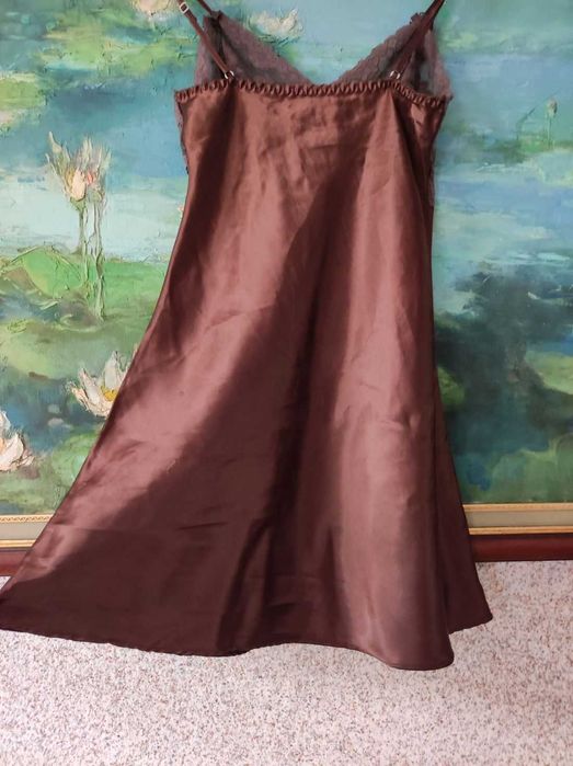 halka piżama koszulka nocna koszula sexy koronkowa satynowa