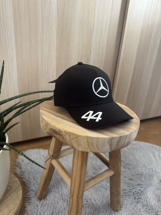czapka z daszkiem Mercedes AMG F1 Team Lewis Hamilton czarna