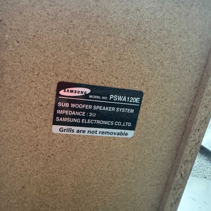 Głośniki Kina Domowego SAMSUNG PSRA120E 5 SZTUK + SUBWOOFER PSWA120E