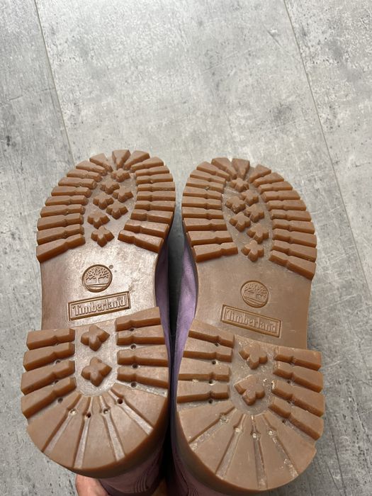 Okazja Buty Zimowe Timberland 6 inch premium fioletowe