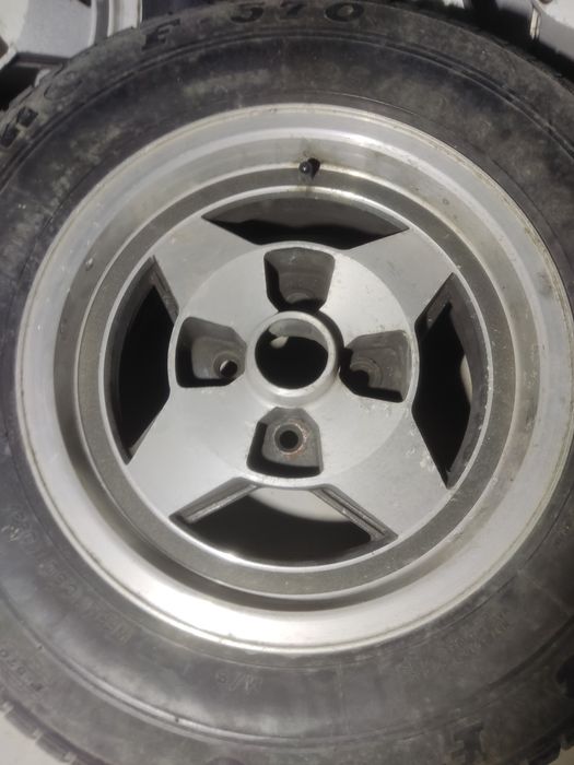 Jantes 13 4x100 com pneus