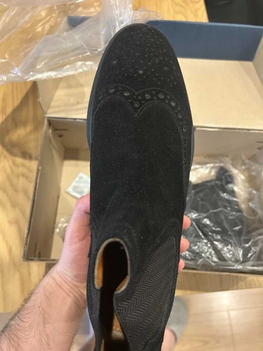 Розпродую гардероб: Замшеві чоловічі черевики, 41 розмір