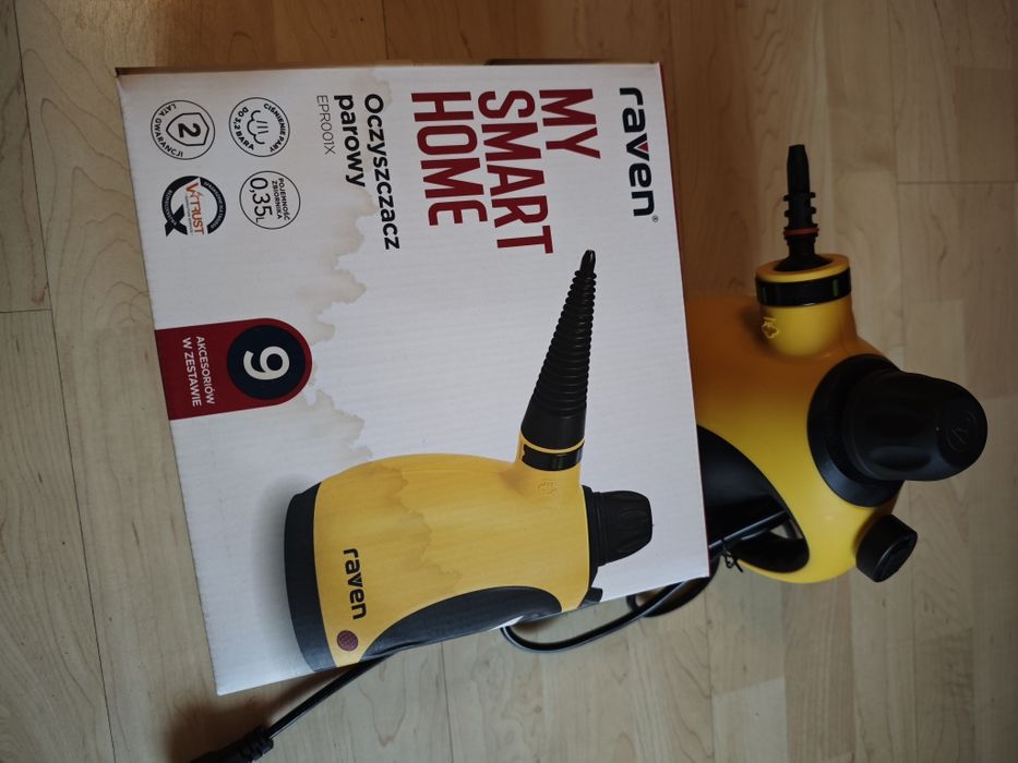 Parownica Raven z akcesoriami, nieuzywana