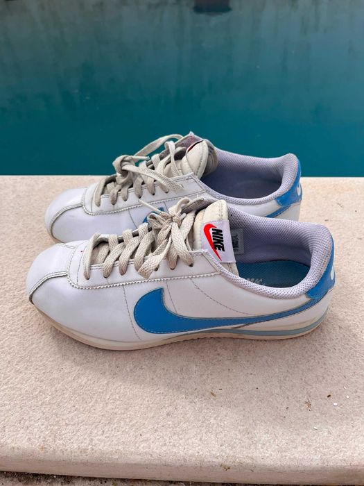 Nike Cortez white/university blue