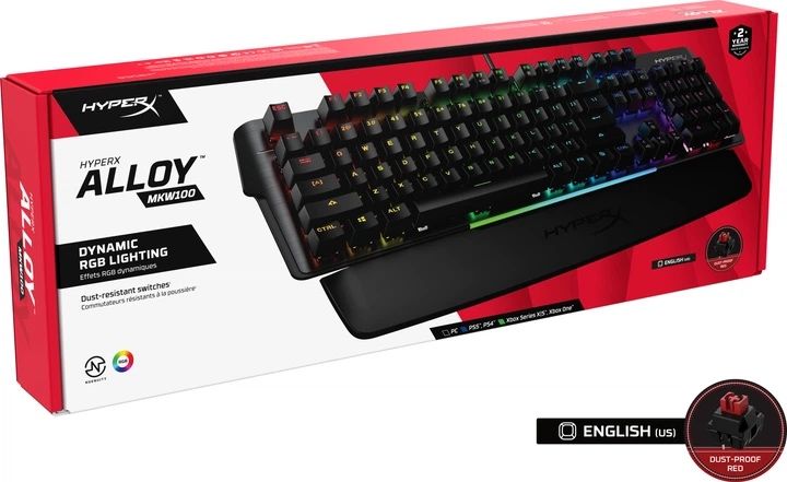 Продам игровую клавиатуру HyperX Alloy MKW100