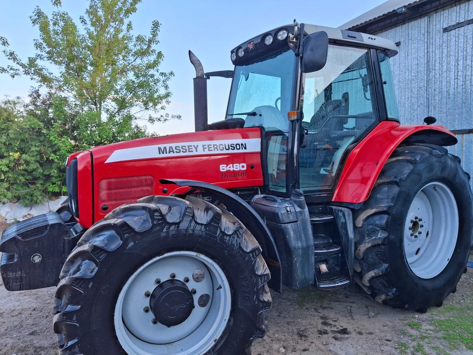 Massey Ferguson 6480 Sprowadzony 6528MTH Miękka Oś Miękka Kabina Dynashift Oryginalny Stan