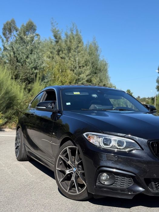 BMW 225D 224CV PACK M TETO ABRIR XENON LED. excelente estado full ext