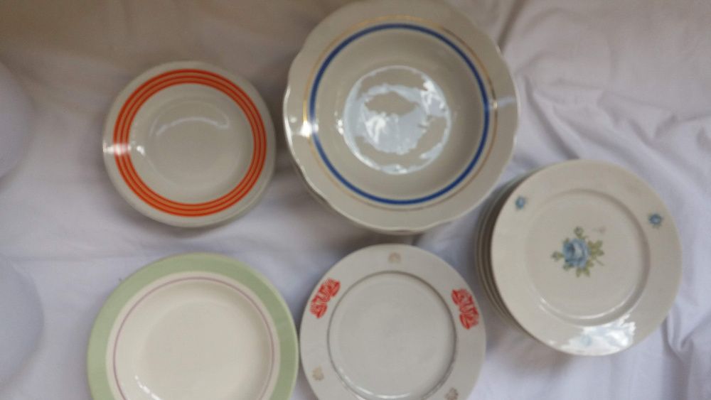 Тарілки фарфор ретро
