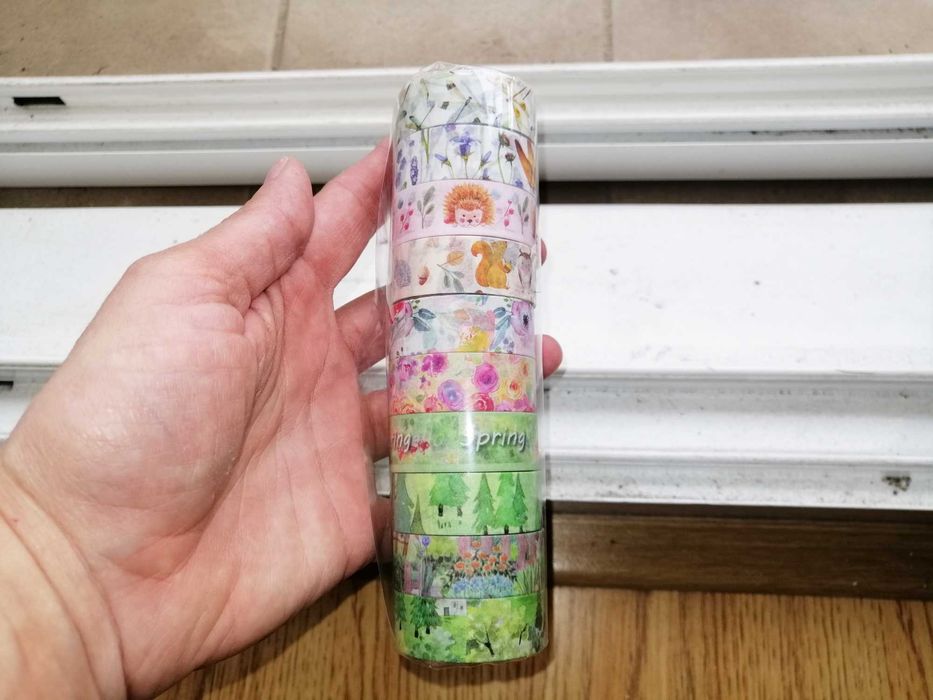 10 Rolos Washi Tape