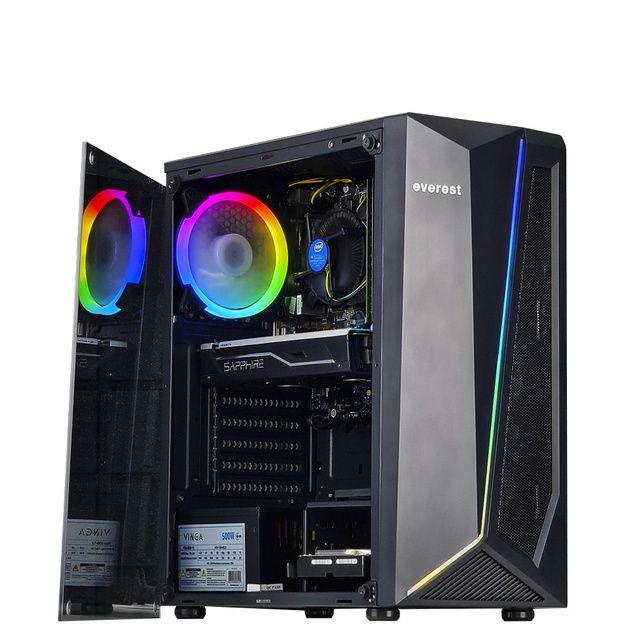 Ігровий ПК Nitro - Intel Core i5-4460 / RX 470 4GB / RAM 16GB / SSD 12