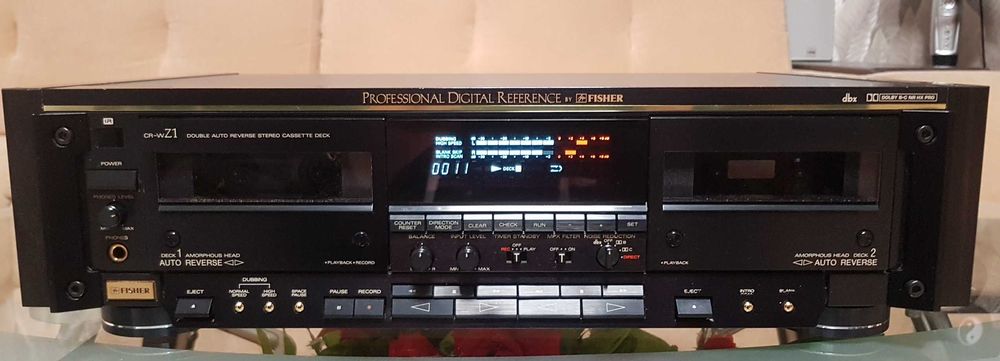 Кассетная двойная дека Fisher CR-WZ1 P.D.Reference made in Japan