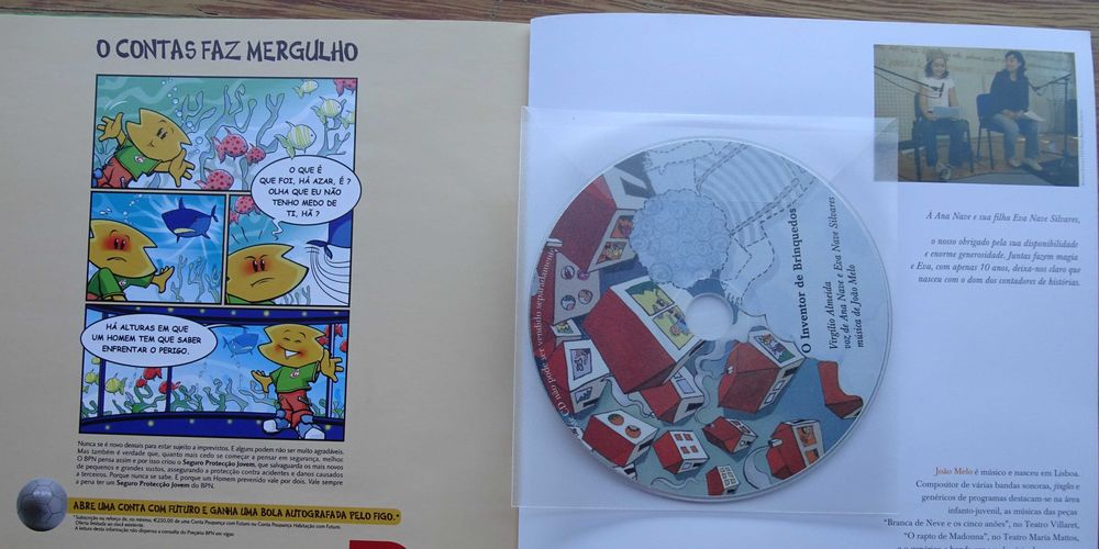 O Inventor de Brinquedos (Oferta de CD Com História Contada)