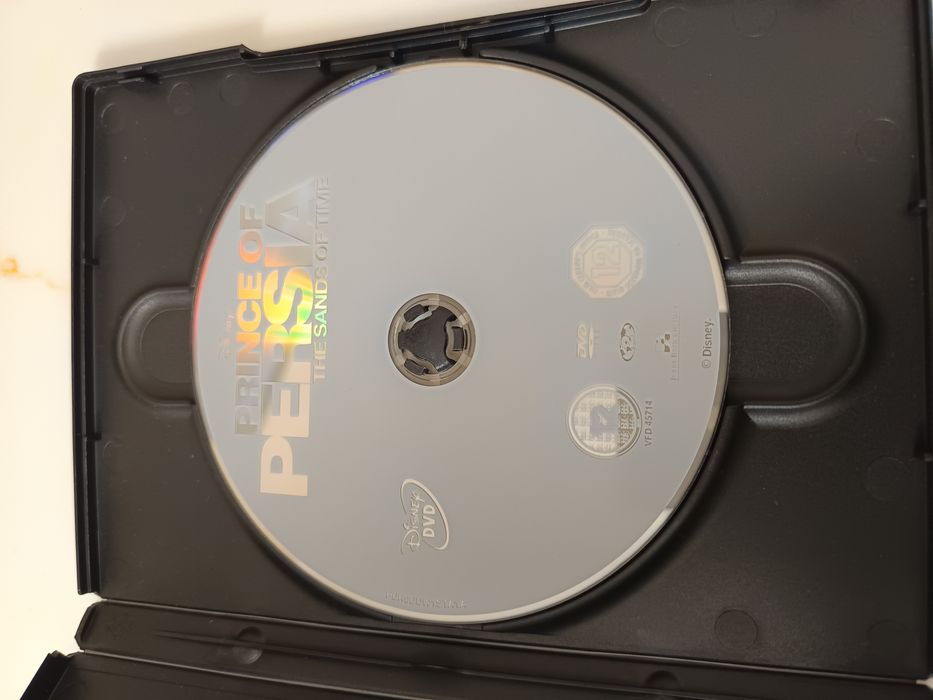 DVD disney o príncipe da Pérsia