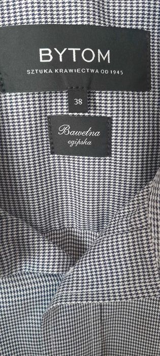 koszula męska Bytom wzór kratka roz. M