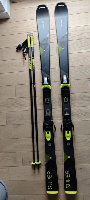 Narty Head Super Joy 163 cm + kije Head 120 cm