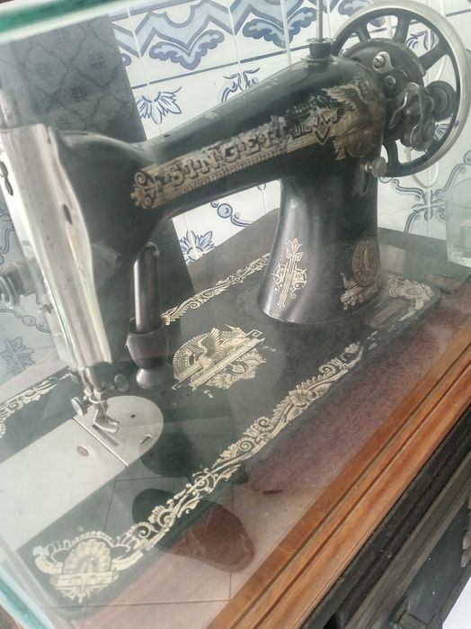 Singer Antiga de 1899 (Modelo 27 Sphinx