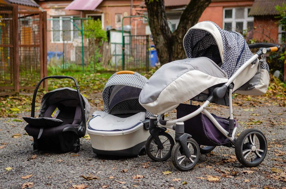 Коляска Bebetto Bresso 3в1