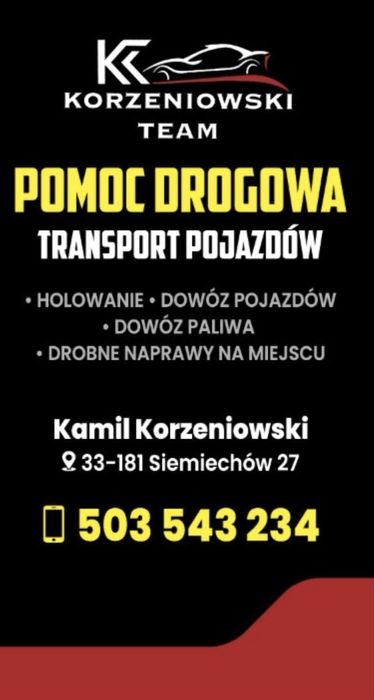 Pomoc drogowa | Transport pojazdów
