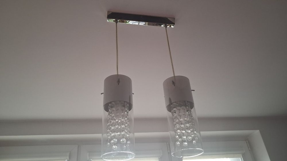 Lampa wisząca podwójna