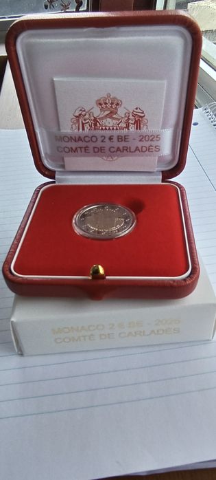 Mónaco 2025 - 2€ PROOF Carlades