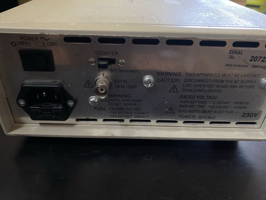 Gerador de frequência TENMA