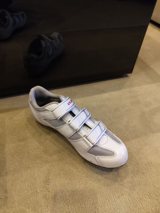 Sapatos Ciclismo Exustar Road - 43 EU - Branco