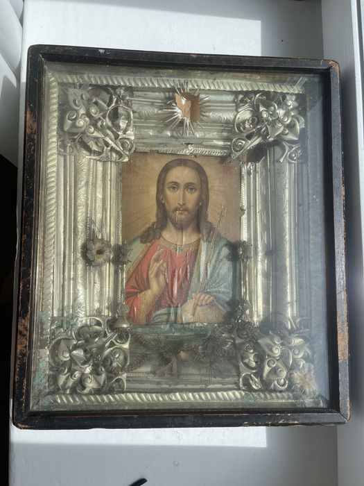 Икона Г-дь Вседержитель 22*18 в киоте