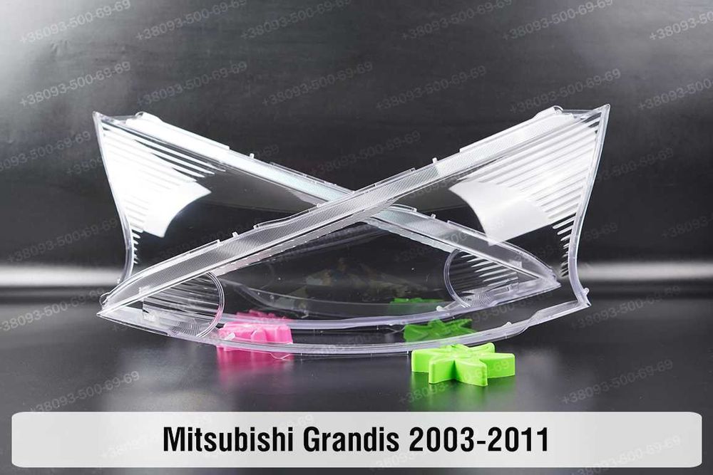 Стекло фары Mitsubishi Pajero 3 4 Grandis L200 Eclips cross asx rvr