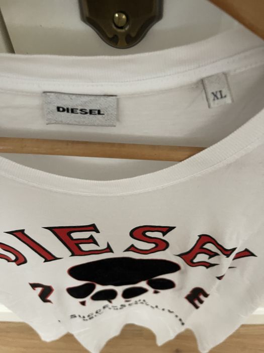 T-Shirt Diesel branca XL