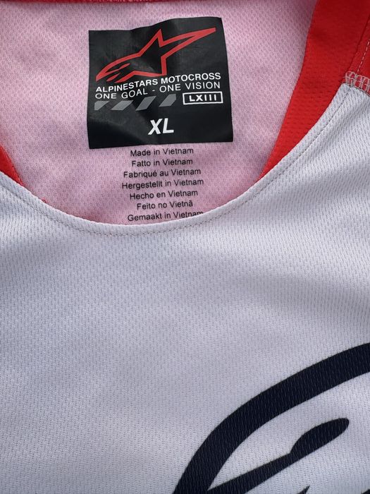 Equipamento motocross enduro alpinestars off road fato cross