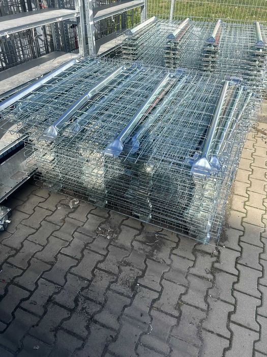 Regały magazynowe MGL paletowe z antresolą / podestem