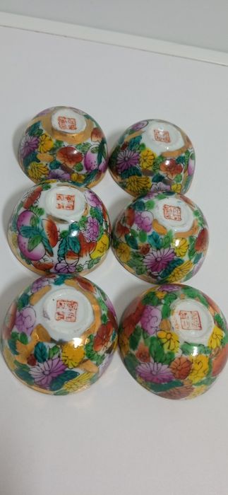 Tacinhas Chá Chinesas Jingdezhen Zhi.