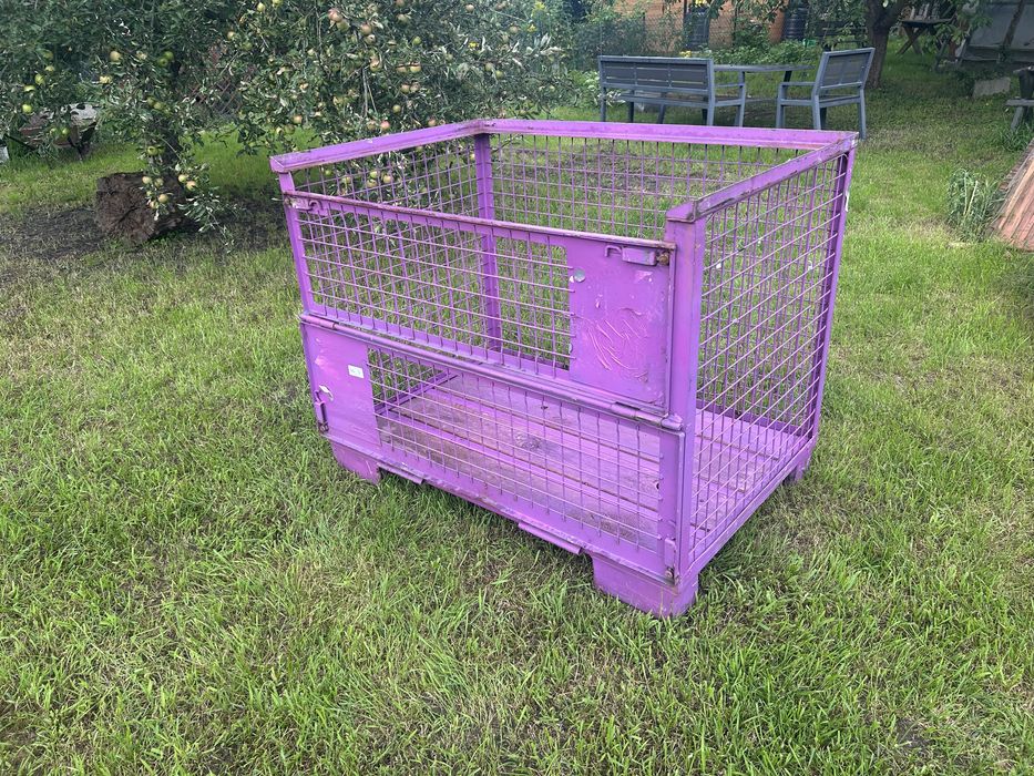 Skrzyniopaleta GITTER BOX Doskonały na Kompostownik