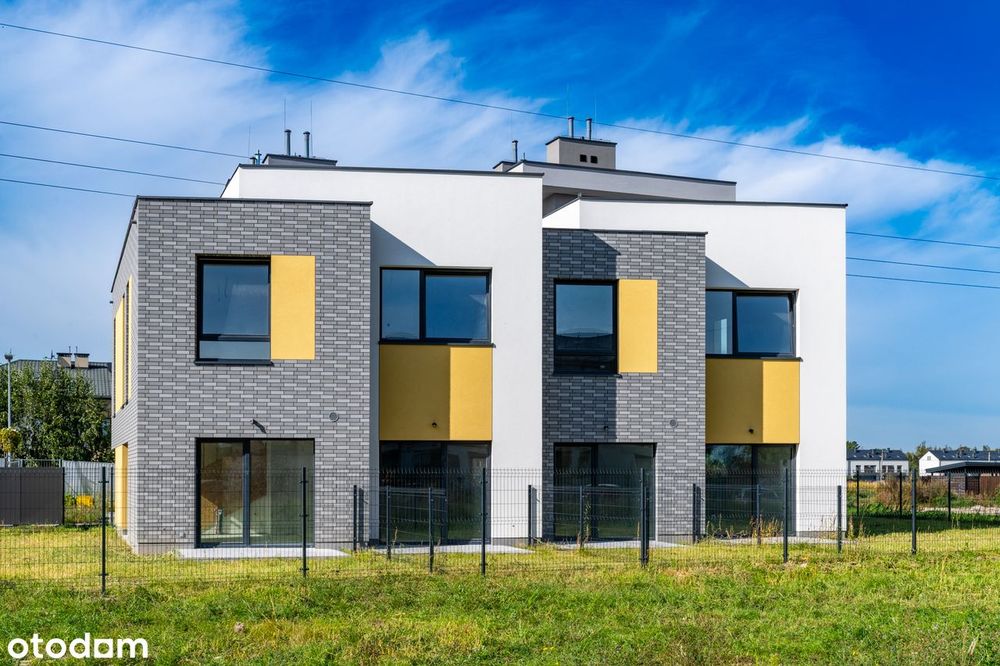 Nowoczesne 62 m², 2 poziomy, ogródek