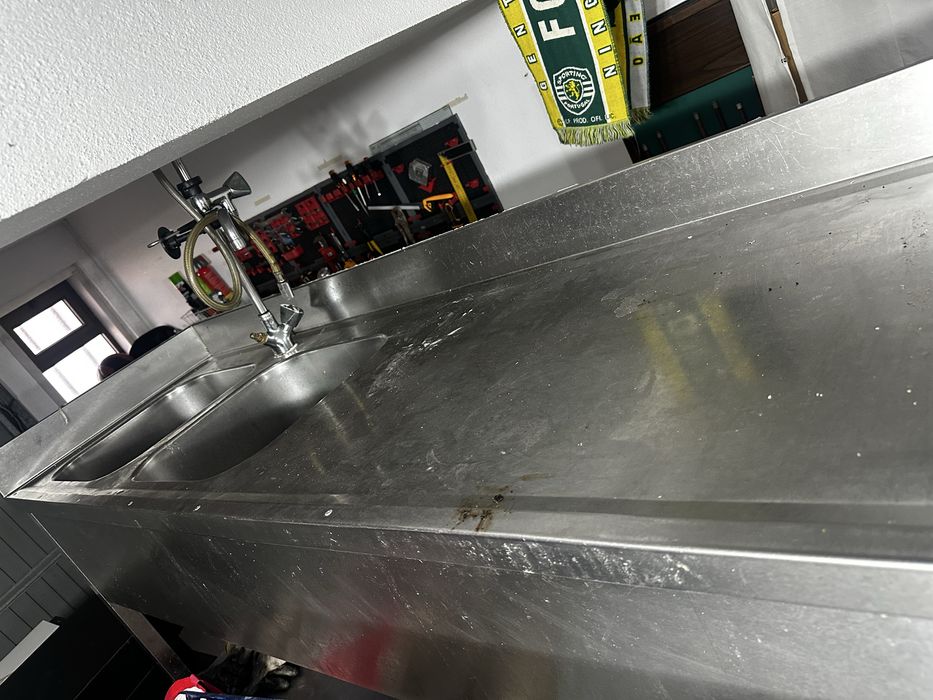 Pia de Inox para espaço comercial