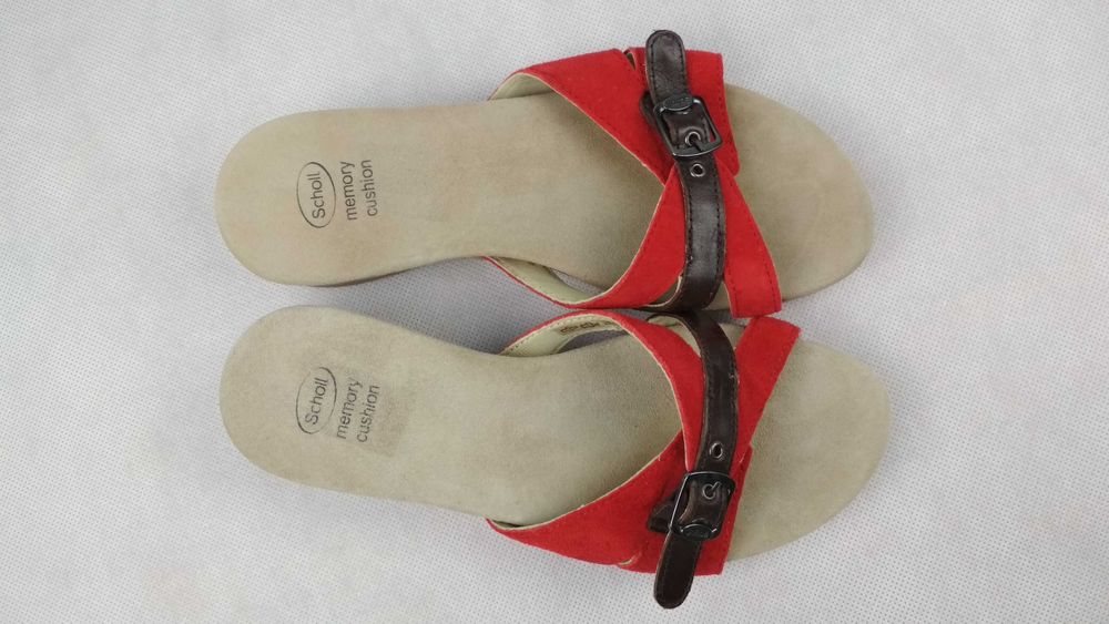 SCHOLL Buty Klapki Sandały Skórzane Roz. 37