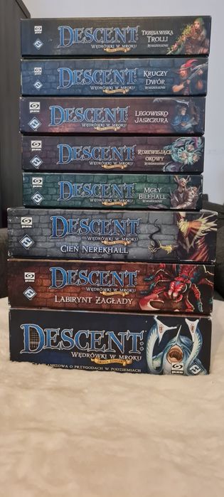 Descent wędrówki w mroku druga edycja plus dodatki